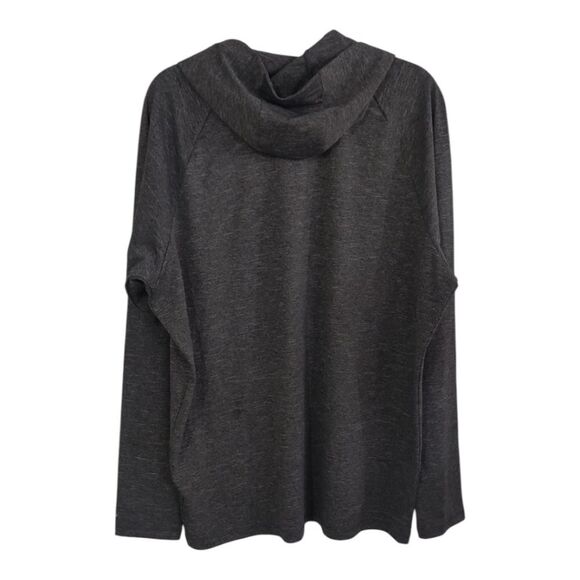 Nike Swim Gray Dri-FIT Hoodie Sweatshirt Size XL - Picture 3 of 11